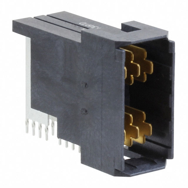 CONN PLUG 6POS EDGE MNT