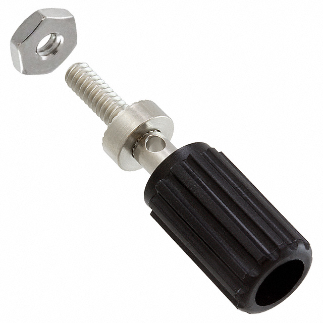 CONN BIND POST KNURLED BLACK