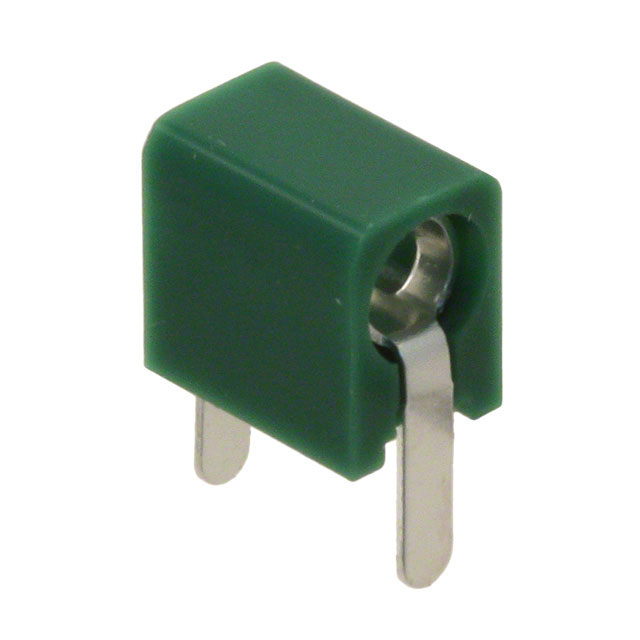 CONN TIP JACK SOLDER GREEN