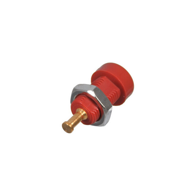 CONN TIP JACK TURRET RED