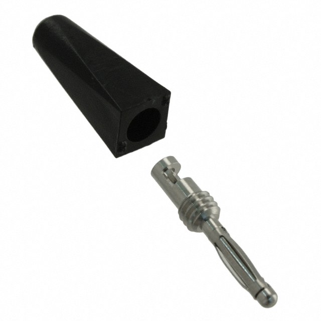 CONN BANANA PLUG MINI SLDR BLACK