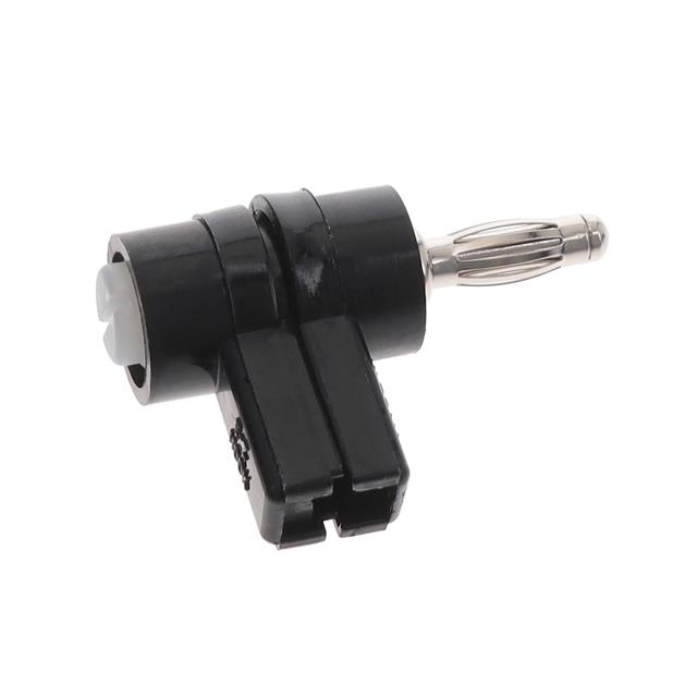 CONN BANANA PLUG SLDRLESS BLACK