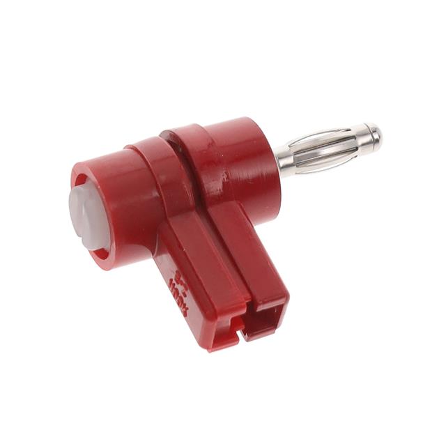 CONN BANANA PLUG SOLDERLESS RED