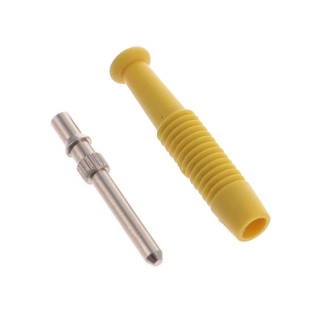 CONN TIP PLUG SOLDER YELLOW