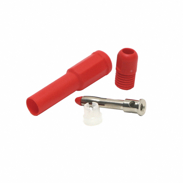 CONN BANANA PLUG SOLDER RED
