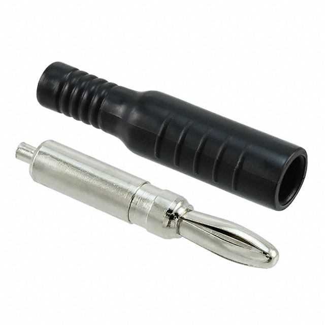CONN BANANA PLUG BLACK