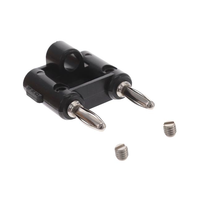 CONN DBL BAN PLUG STACK SLDRLESS