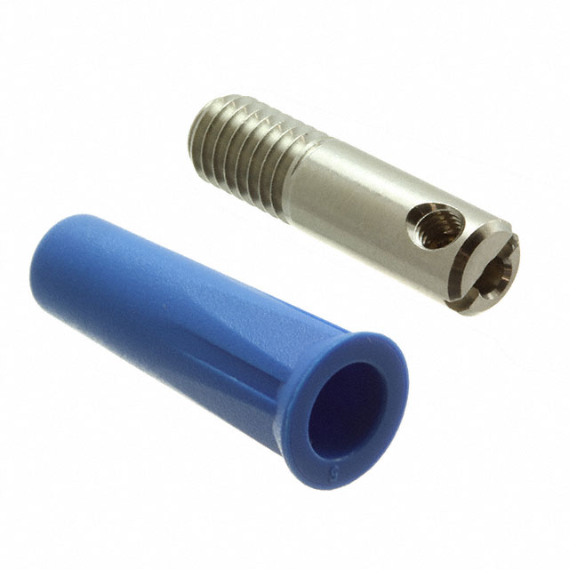 CONN BANANA JACK SCREW BLUE