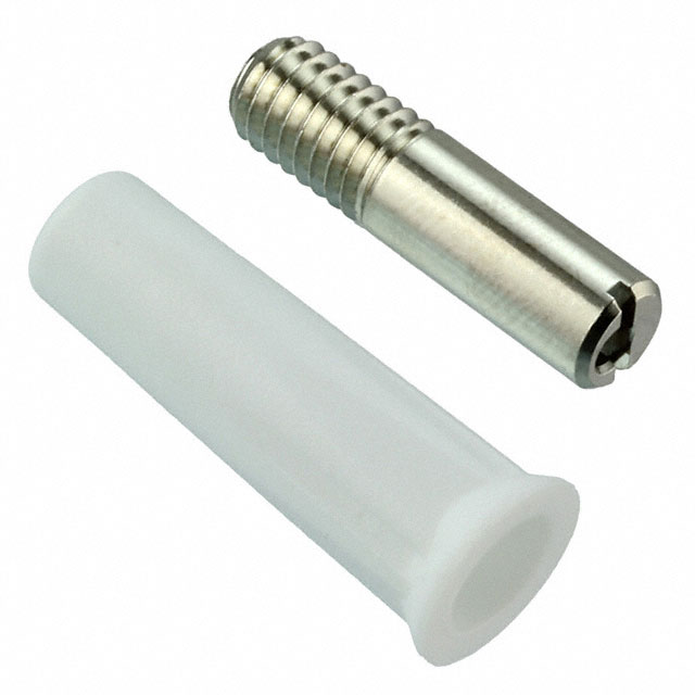CONN BANANA JACK SCREW WHITE