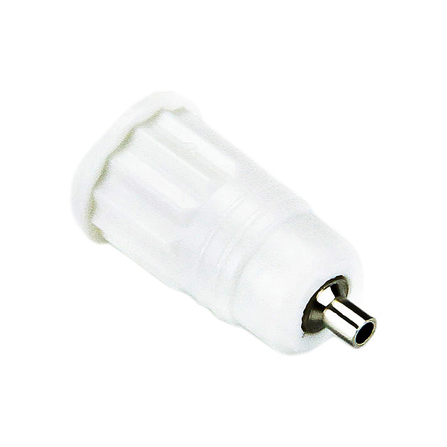 CONN BANANA JACK SOLDER WHITE
