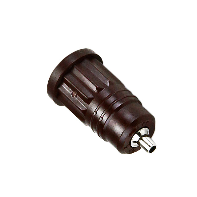 CONN BANANA JACK SOLDER BROWN