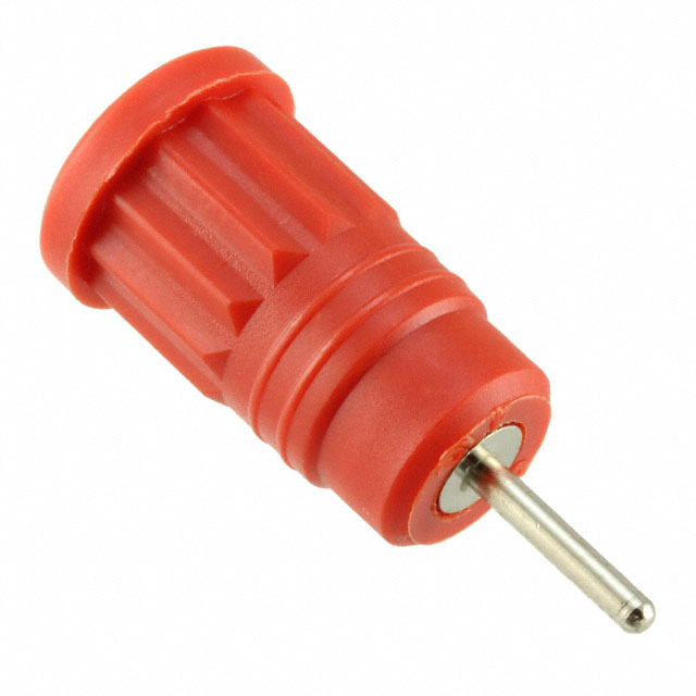 CONN BANANA JACK SOLDER RED
