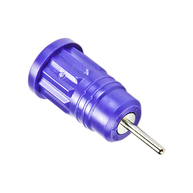 CONN BANANA JACK SOLDER VIOLET