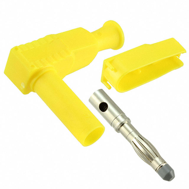 CONN BANANA PLUG SOLDER YELLOW