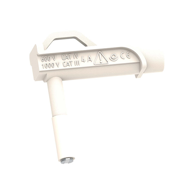 6.6MM MAG CONN RA BANA JACK WHT
