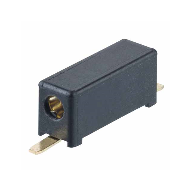 CONN TIP JACK SOLDER BLACK