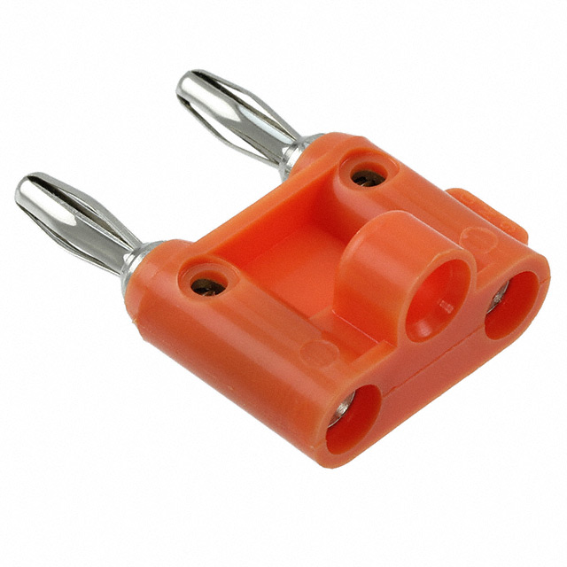 CONN DBL BAN PLUG STACK SLDRLESS