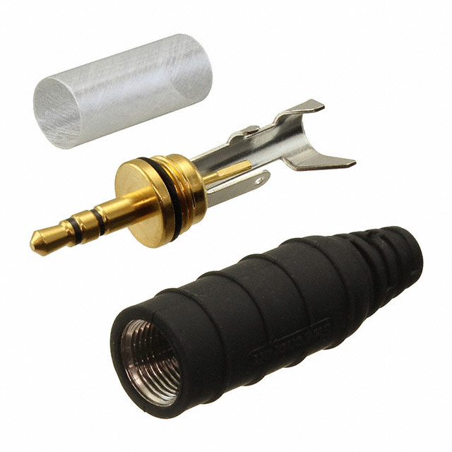 3.5MM SLD STEREO PLUG .15 GOLD,