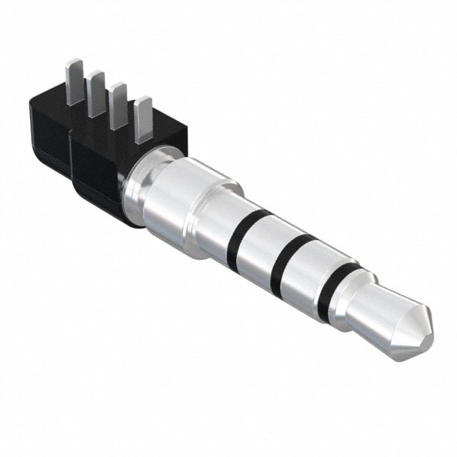 CONN PLUG STEREO 3.5MM RA 4COND