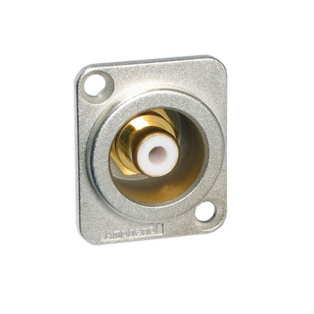 CONN RCA JACK CHASIS MOUNT WHITE