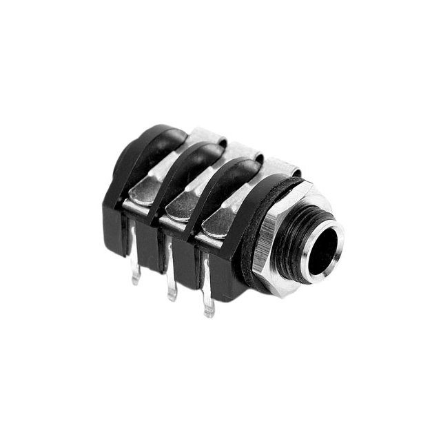 1/4" PHONE MONO METAL NUT  PCB