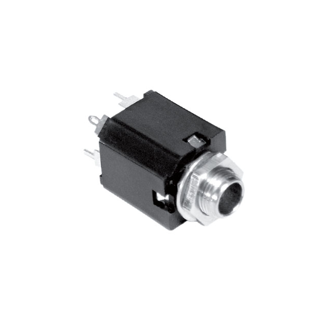 1/4" PHONE MONO VERTICAL METAL N