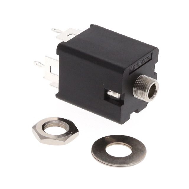 3.5MM STEREO VERT METAL NUT SCHE