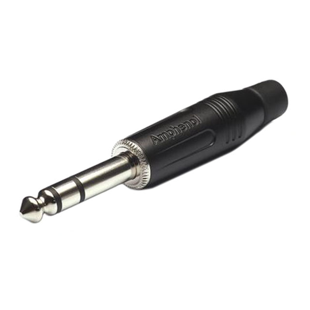CONN PLUG STEREO 1/4"