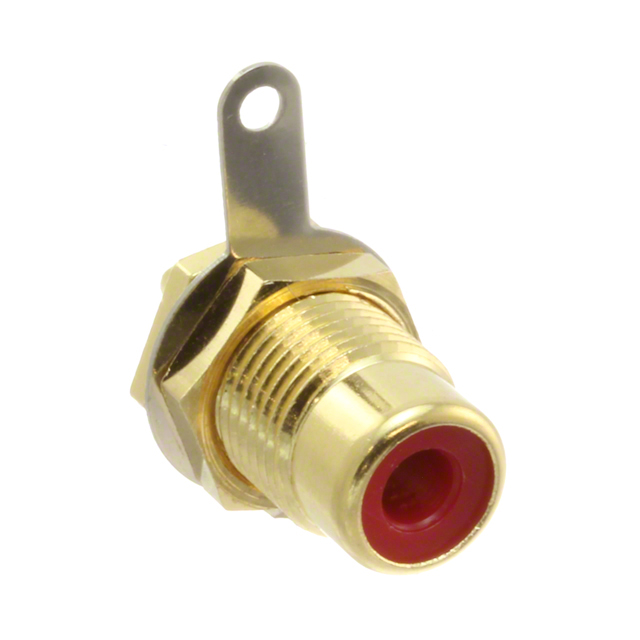 CONN RCA JACK MONO 3.2MM PNL MT