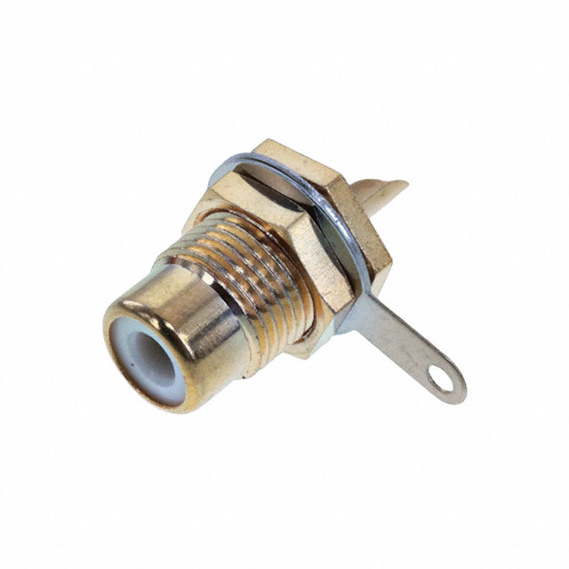 CONN RCA JACK MONO 3.2MM PNL MT