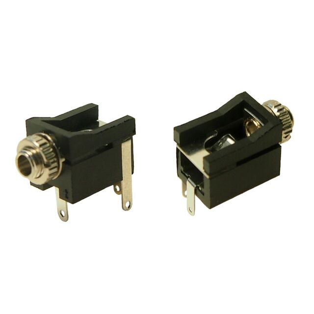 2.5MM JACK SKT PC W/NUT