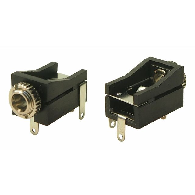 3.5MM JACK  M6 METAL NOSE+ NUT