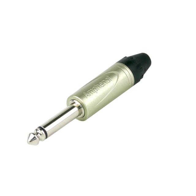 1/4" PHONE STR MONO NICKEL