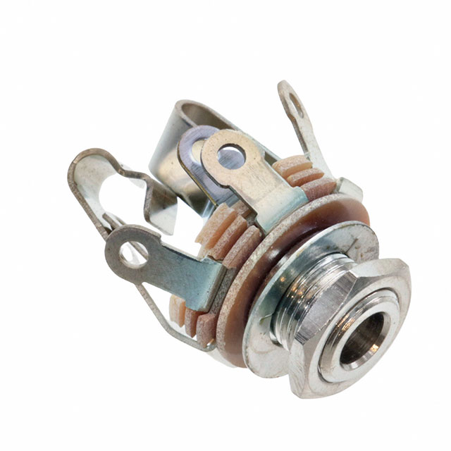 CONN JACK STEREO 6.35MM PNL MNT
