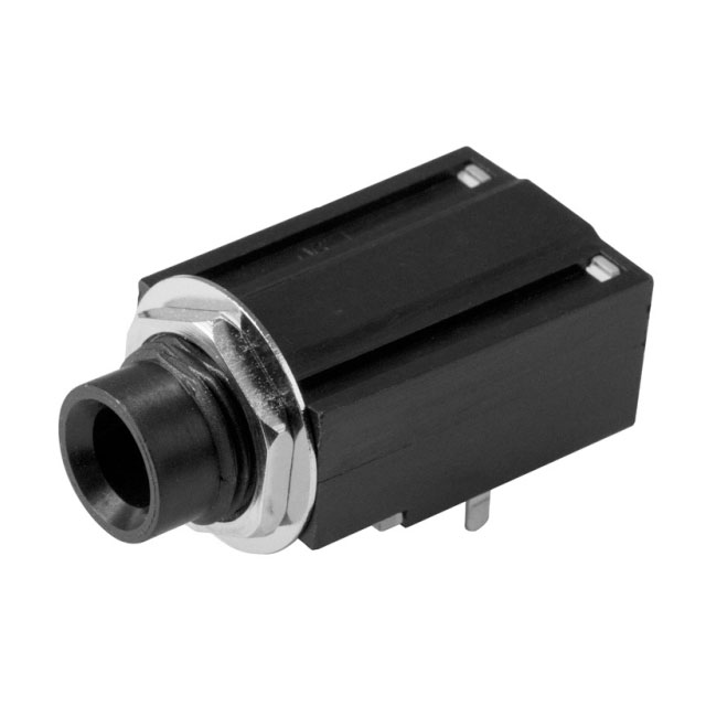 AUDIO JACK, 6.35 MM, HORIZONTAL,