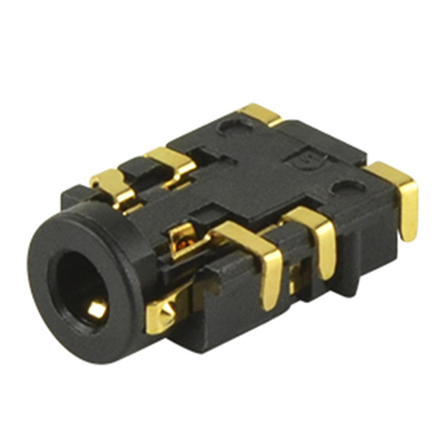 AUDIO JACK, 2.5 MM, RT, 6 CONDUC