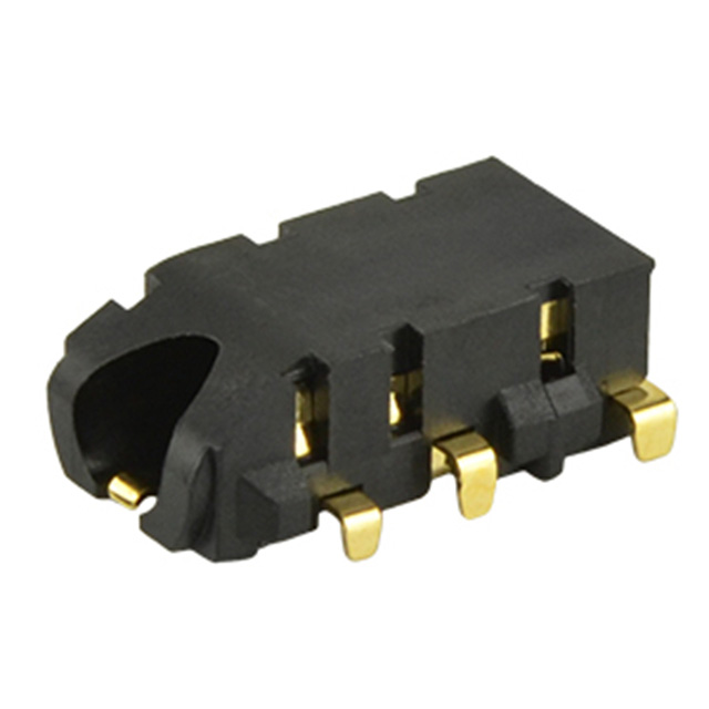 AUDIO JACK, 3.5 MM, RT, 5 CONDUC