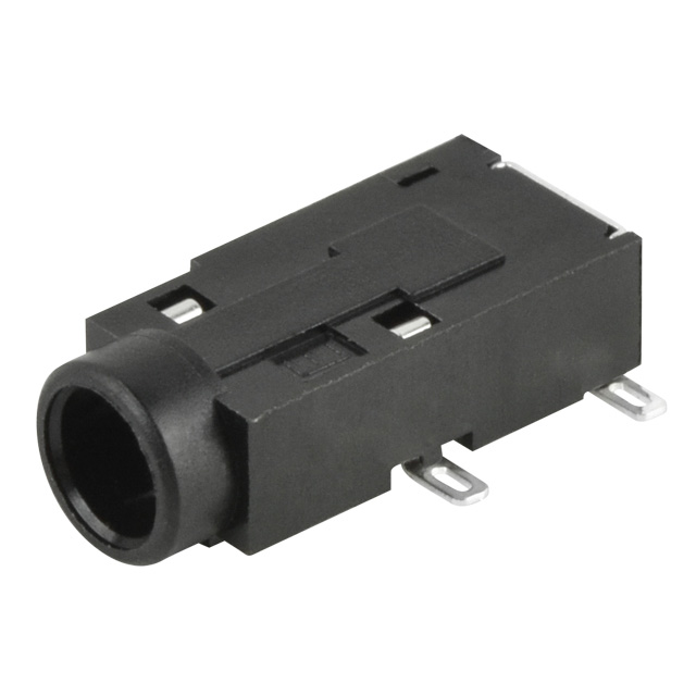 AUDIO JACK, 3.5 MM, RT, 3 CONDUC