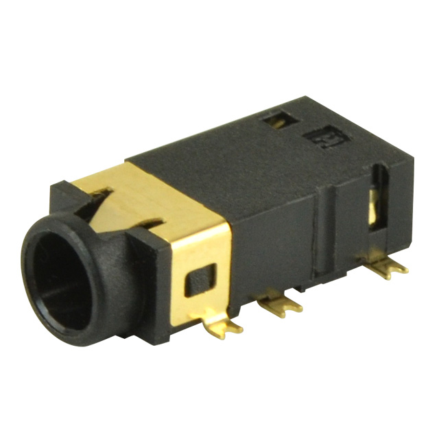 AUDIO JACK, 3.5 MM, RT, 4 CONDUC