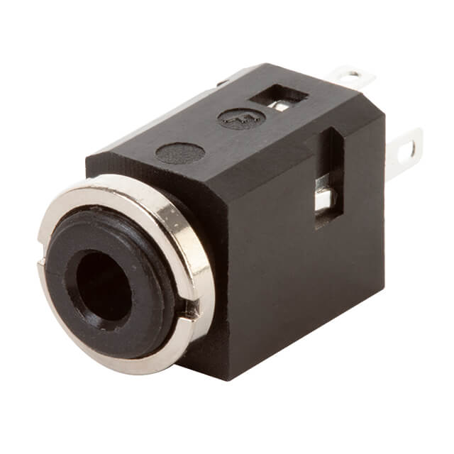 AUDIO JACK, 3.5MM, THROUGH HOLE,