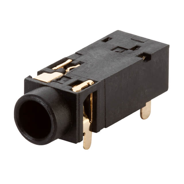 AUDIO JACK, 3.5MM, THROUGH HOLE,