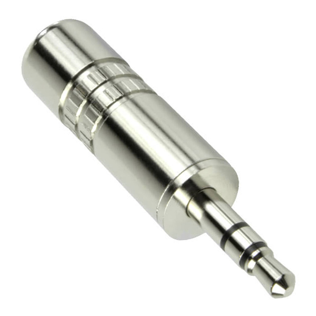 AUDIO PLUG, 3.5 MM, STRAIGHT, 3