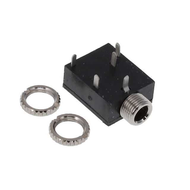 STEREO JACK STRAIGHT THREAD W/NU