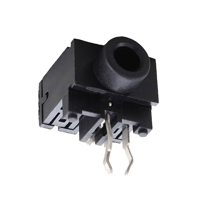 MONO JACK, ALL PLASTIC, BLACK