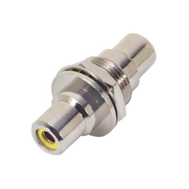 ADAPTOR RCA F-F 75 OHM YLW