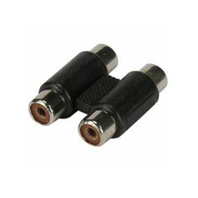 CONN ADPT RCA JACK(2)-JACK(2)