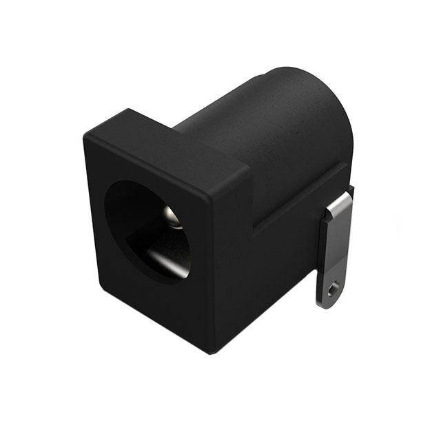 DC POWER JACK, THRU HOLE, HORIZO