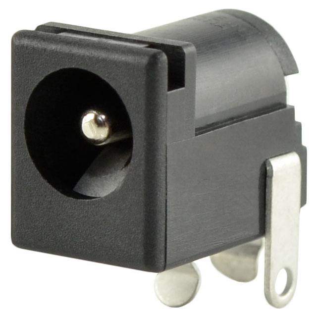 CONN PWR JACK 2X5.5MM KINKED PIN
