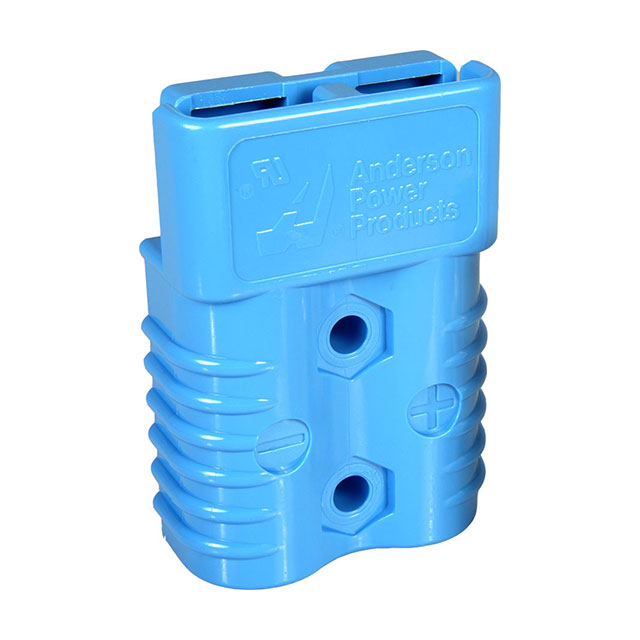 CONN HSG 2POS BLUE