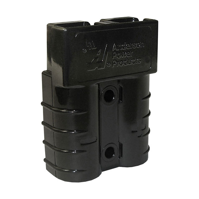 CONN HSG 2POS BLACK